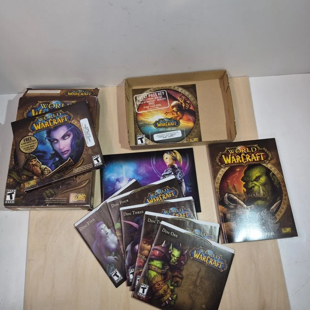 World of Warcraft PC Game Blizzard Entertainment 2004 Game‎ of the Year